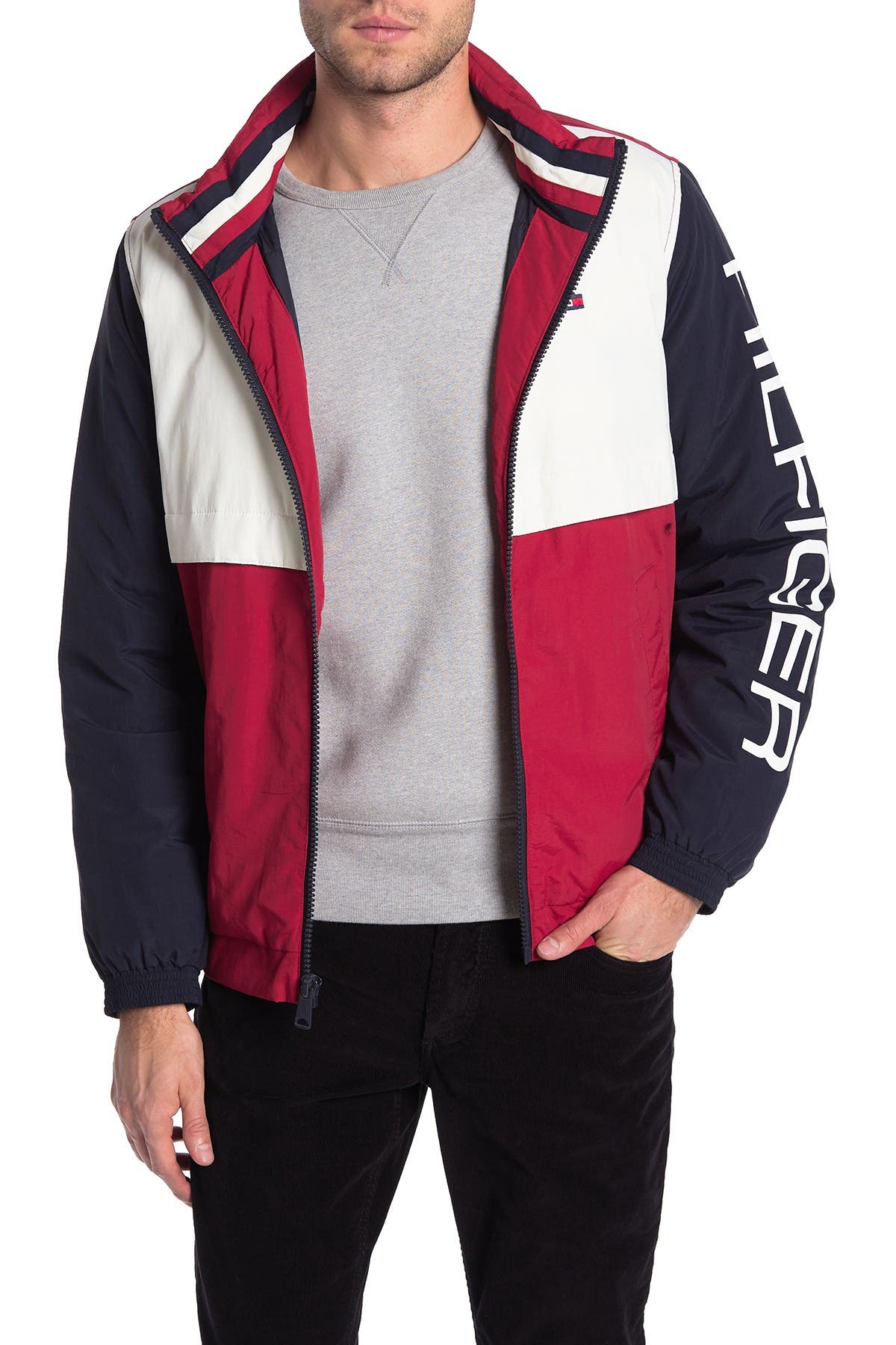 tommy hilfiger taslan jacket