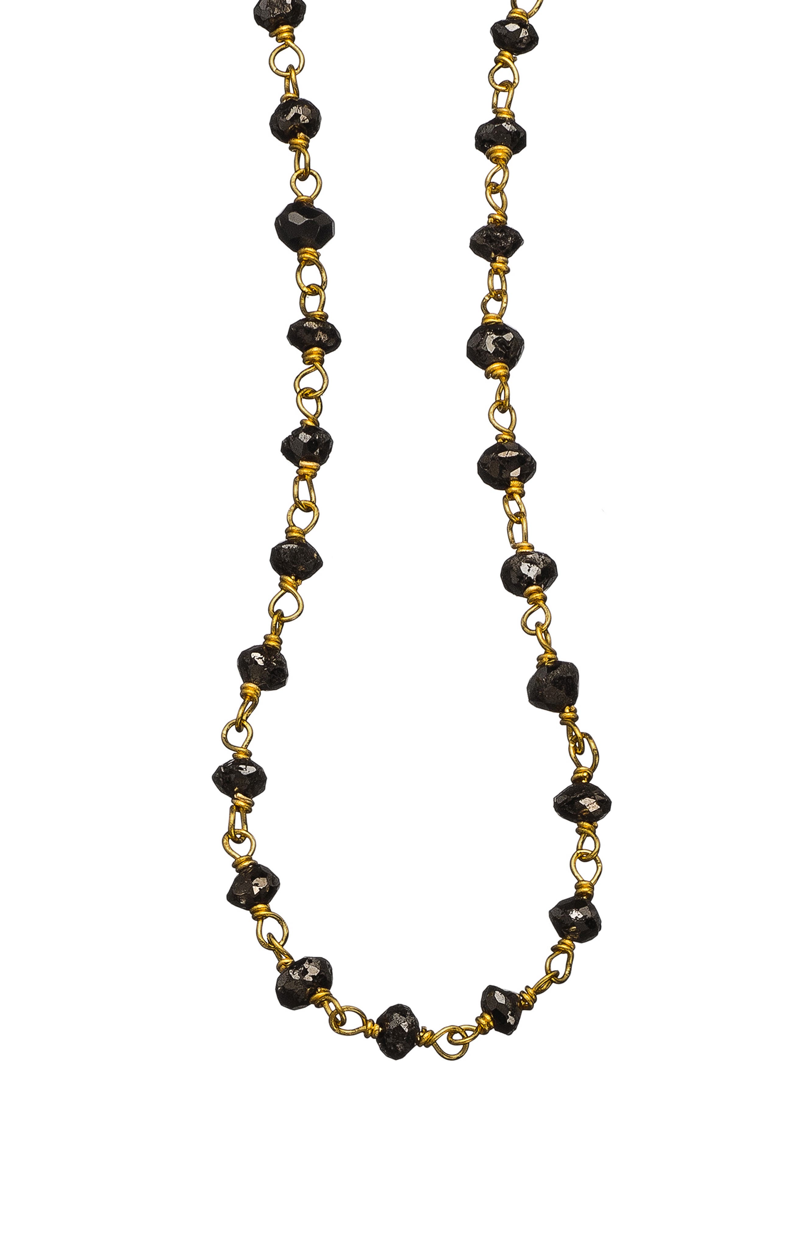 Sethi Couture Black Diamond Wire Wrap 