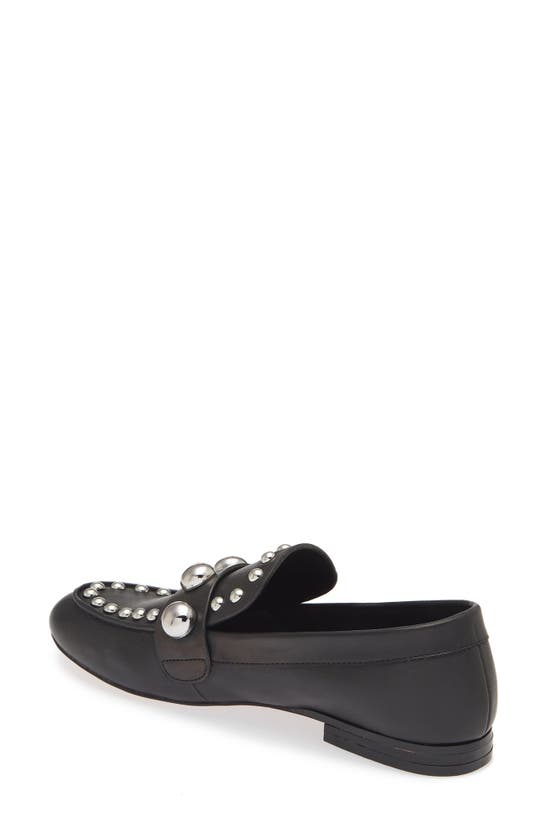 Karl Lagerfeld Avah Studded Loafer In Black