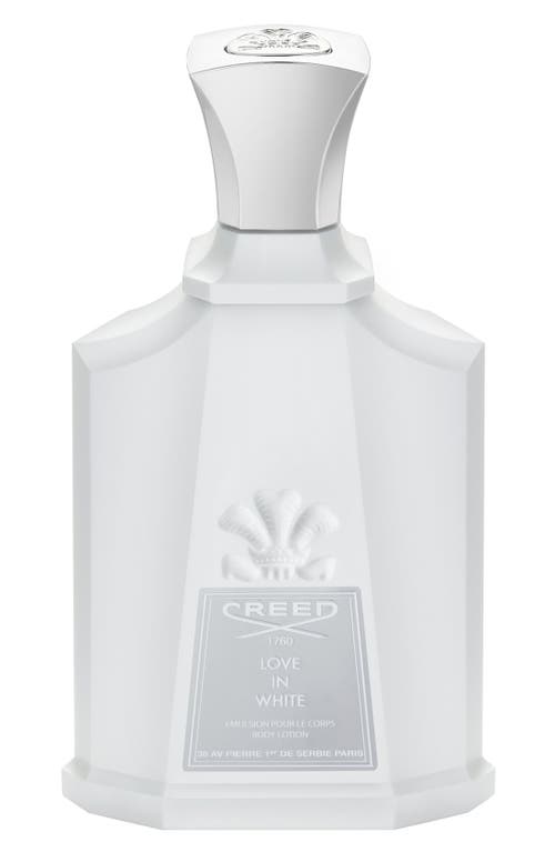 Creed 'Love in White' Body Lotion at Nordstrom, Size 6.8 Oz