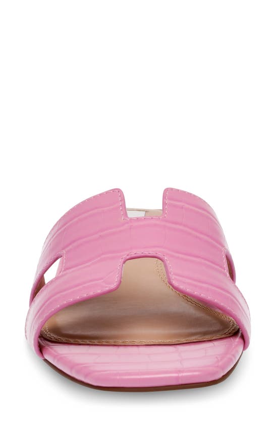 STEVEN NEW YORK STEVEN NEW YORK HUTCHY CROC EMBOSSED SANDAL 