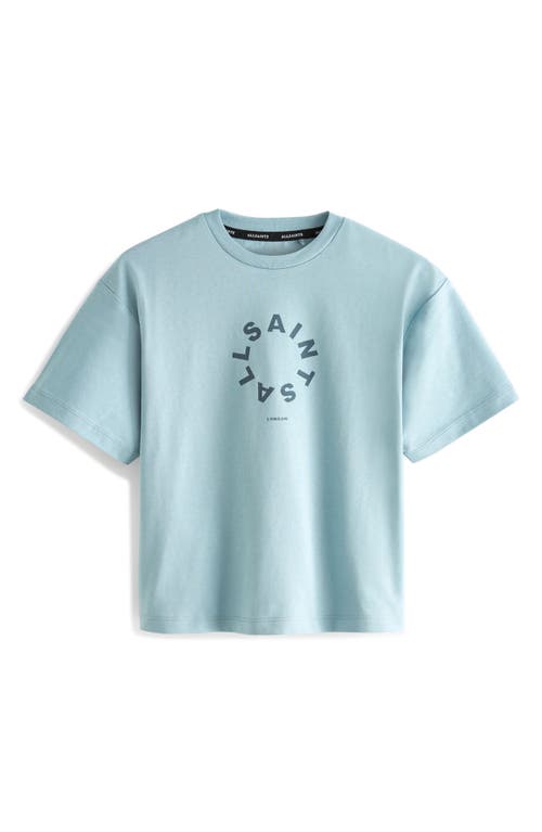 Smallsaints By Allsaints Kids' Tierra Oversize Logo Graphic T-shirt In Blue