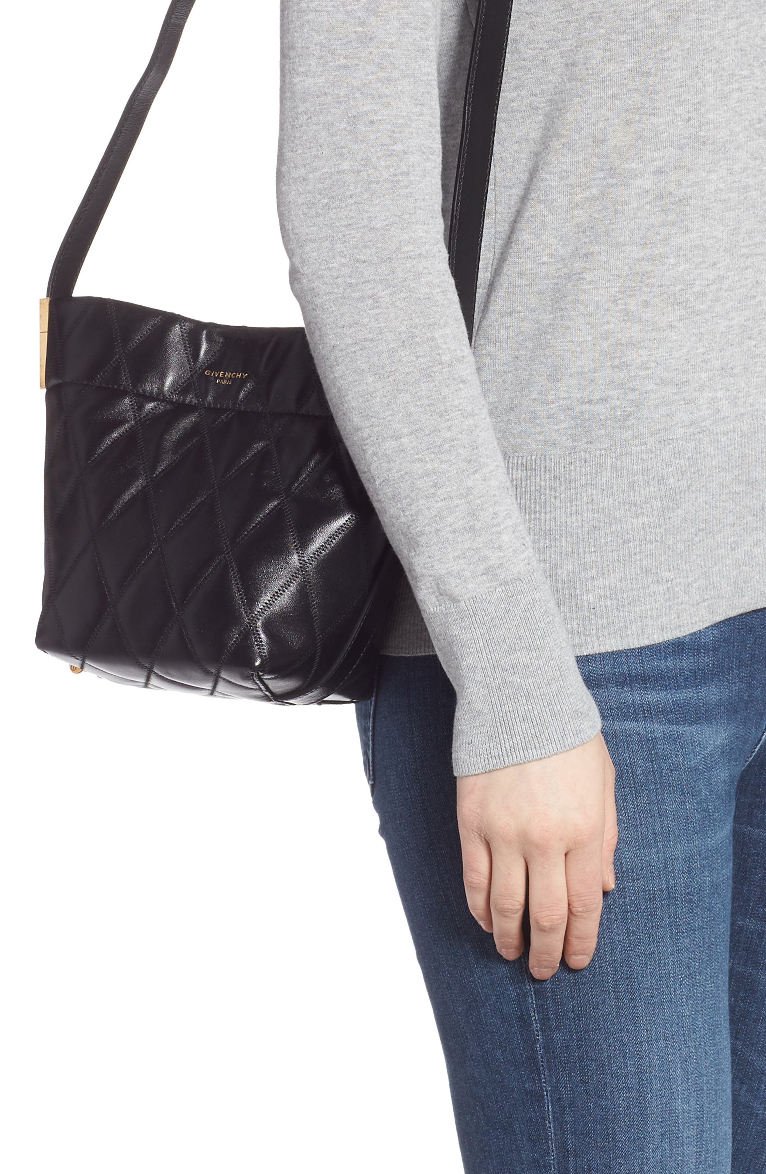 gv quilted mini bucket bag