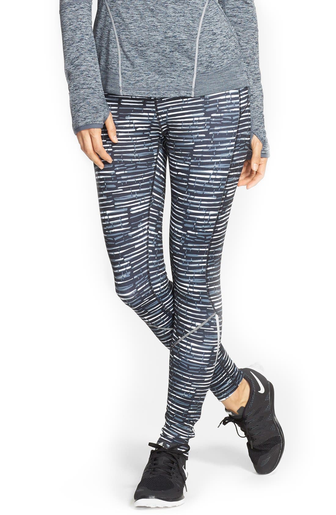 Zella 'Runners Delight' Print Tights Nordstrom