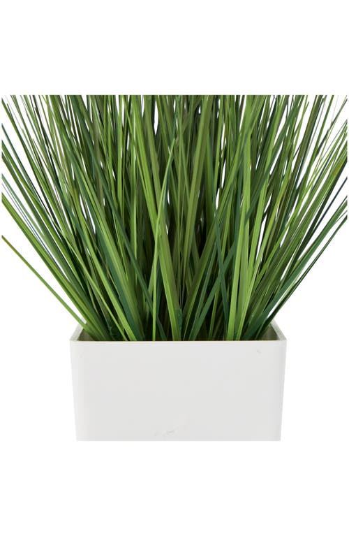 Ginger Birch Studio Artificial Potted Plant In Green
