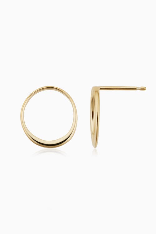 Shop Oradina 14k Yellow Gold The Archie Studs