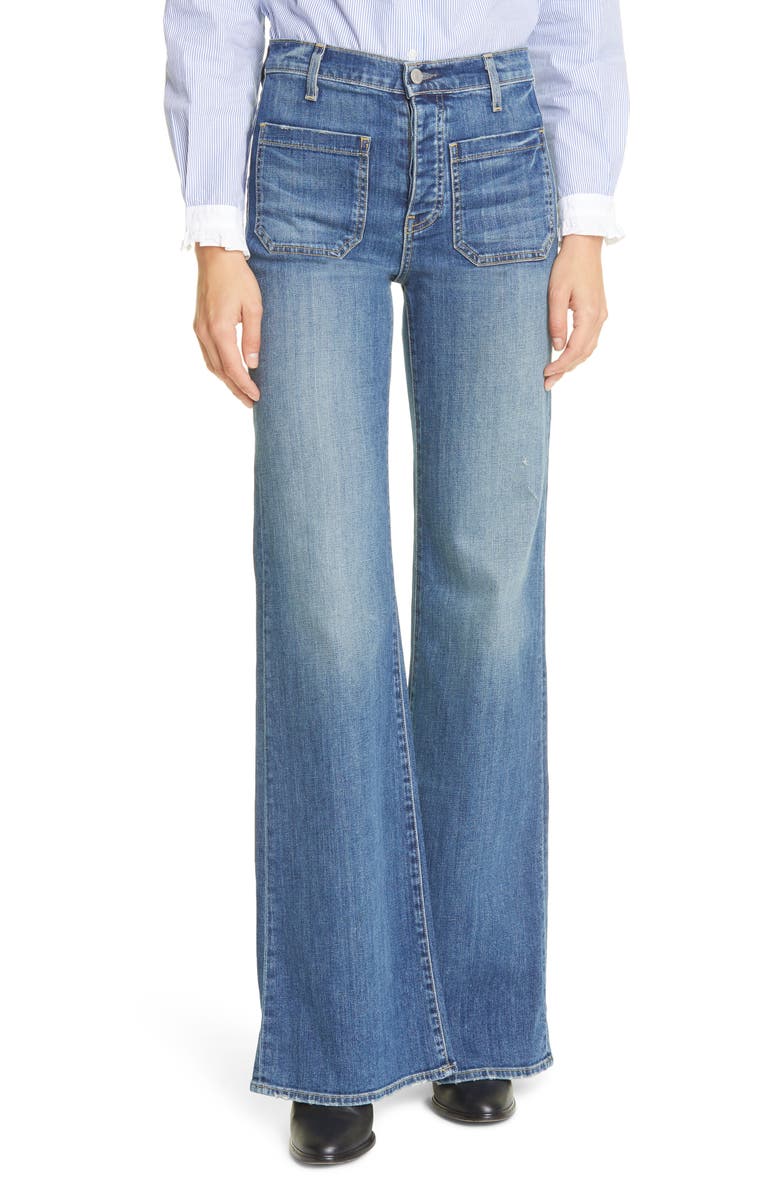 Nili Lotan Florence Patch Pocket Jeans | Nordstrom