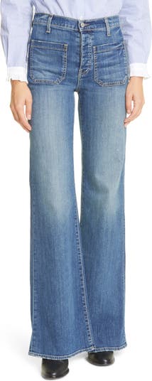 Nili Lotan Florence Patch Pocket Jeans | Nordstrom