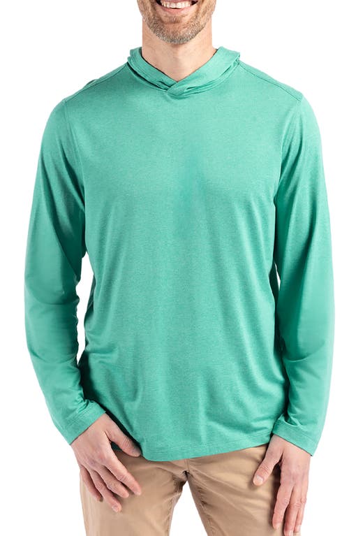 Shop Cutter & Buck Performance Hoodie In Kelly Green