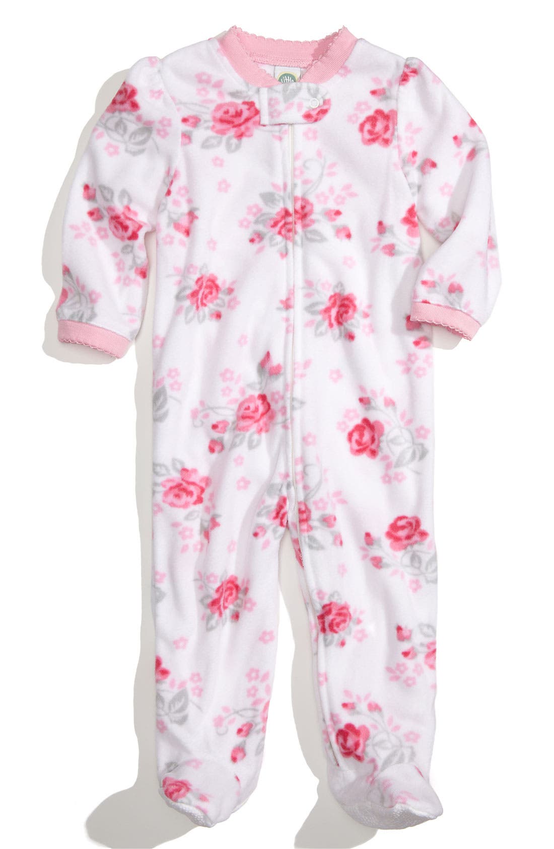 Little Me Fleece Footie (Infant) Nordstrom