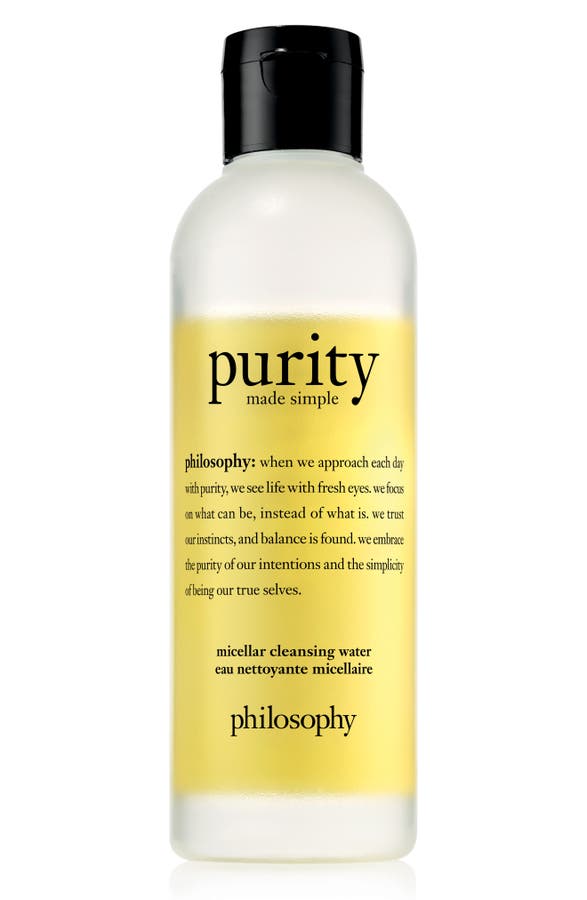 Philosophy PURITY MADE SIMPLE MICELLAR WATER, 6.7 oz