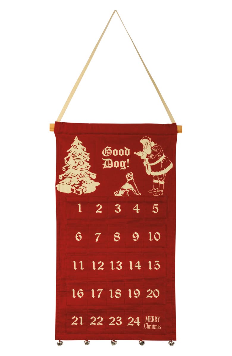 Primitives by Kathy Good Dog Hanging Canvas Advent Calendar Nordstrom