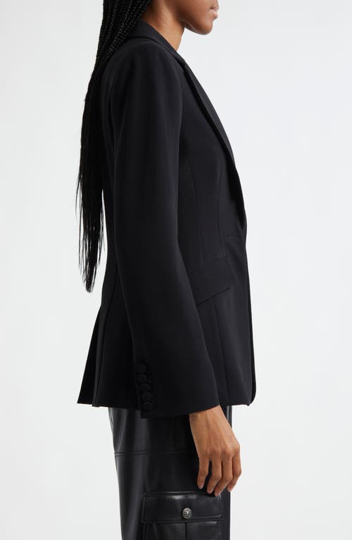 Shop Cinq À Sept Cynthia Fitted Blazer In Black