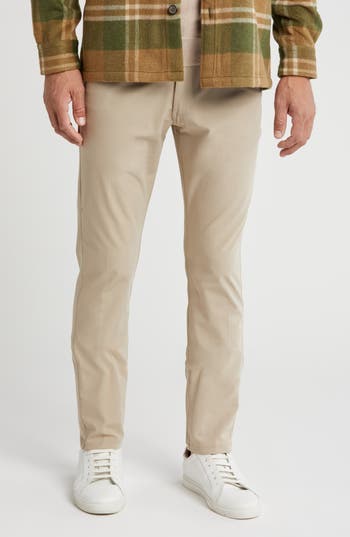 Vintage 1946 Tech Power Stretch Comfort Slim Leg Pants In Khaki