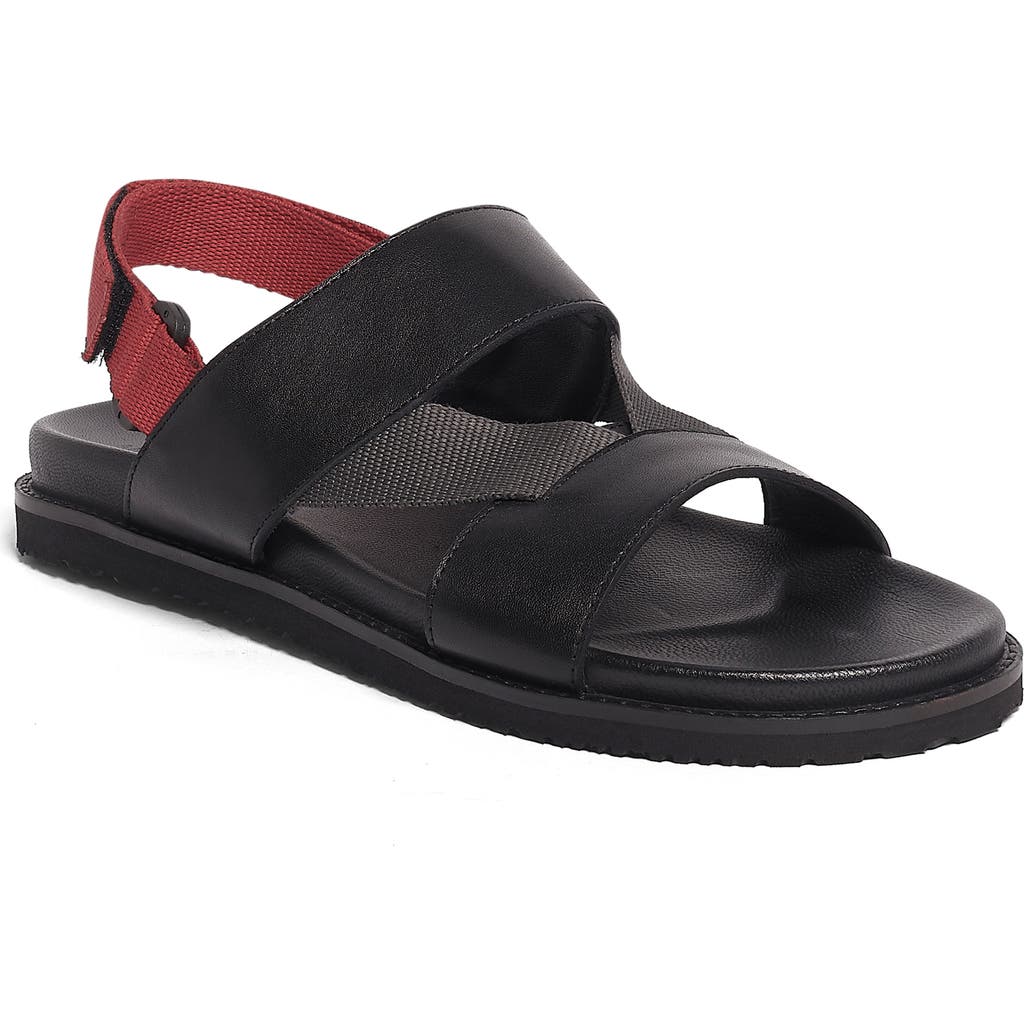 Anthony Veer Men's Malibu Comfort Sandals In Black