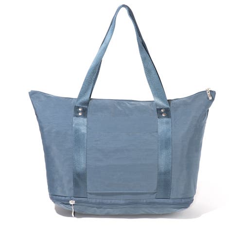 Baggallini Carryall Expandable Packable Weekender Tote Bag In Mist