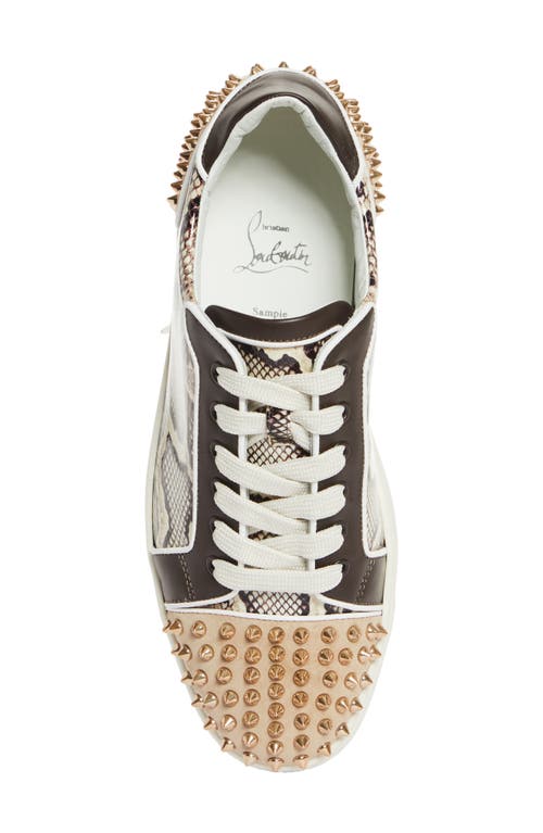 Shop Christian Louboutin Seavaste 2 Orlato Sneaker In Version Saharienne