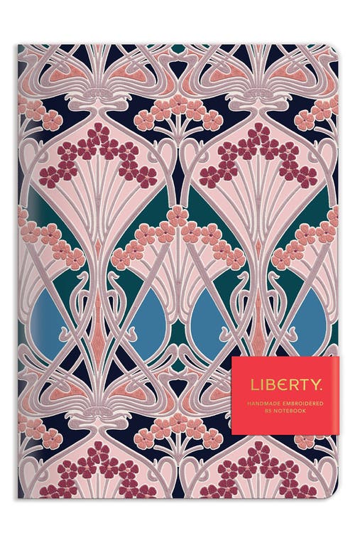 Chronicle Books Liberty Ianthe Handmade B5 Embroidered Notebook in Multi