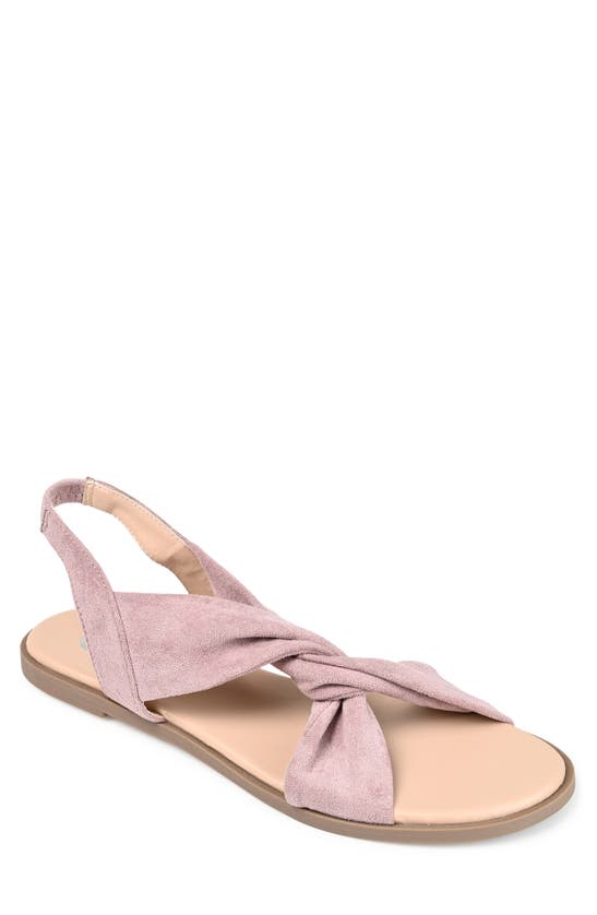 Journee Collection Deleece Sandal In Purple