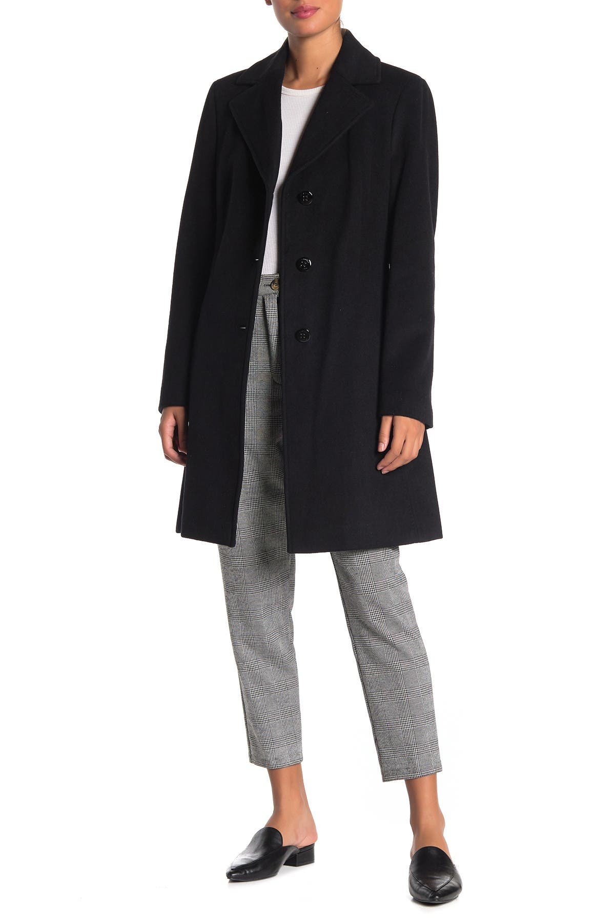 Calvin Klein Notch Collar Coat Factory 