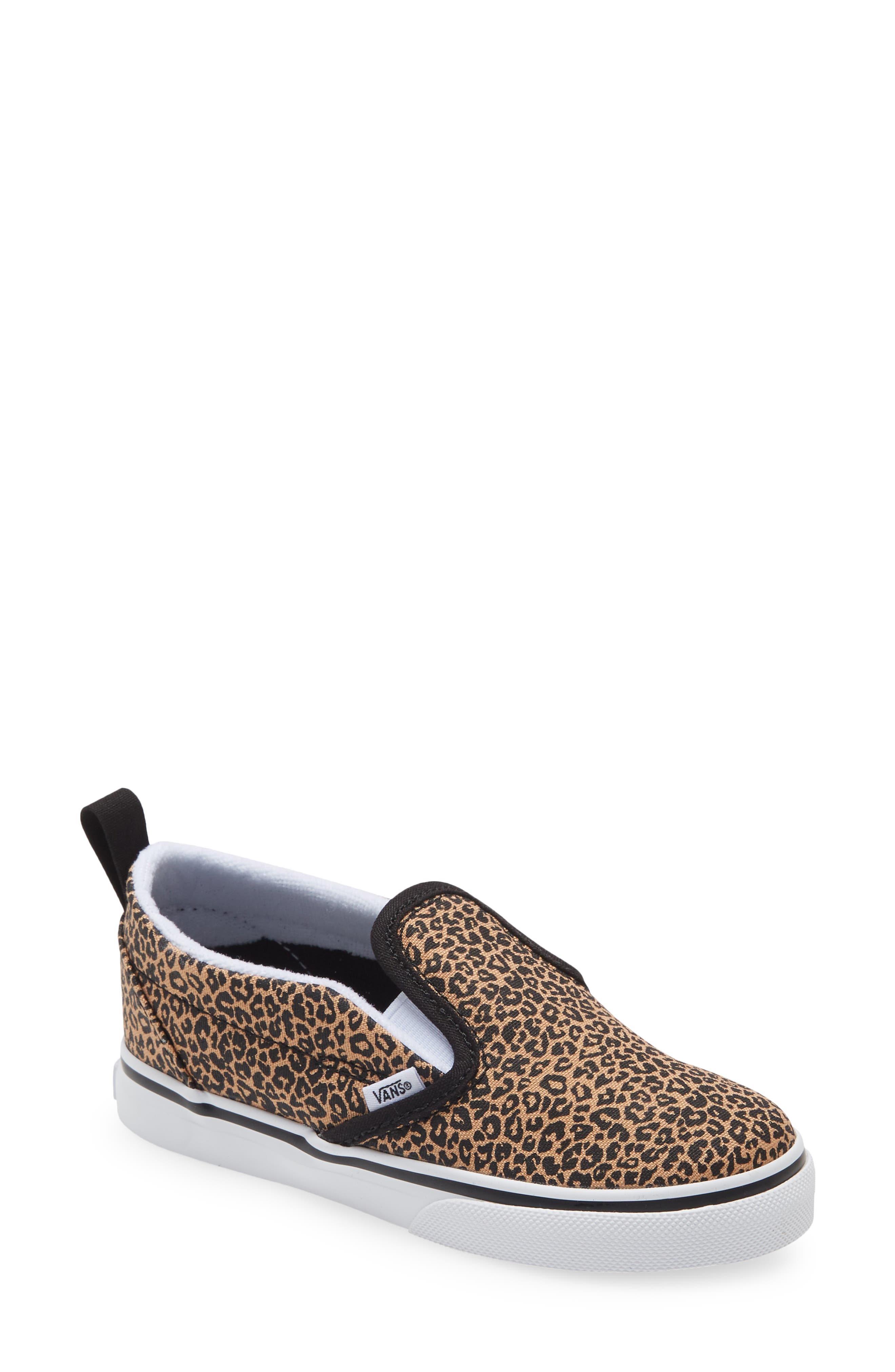 cheetah print slip on tennis shoes