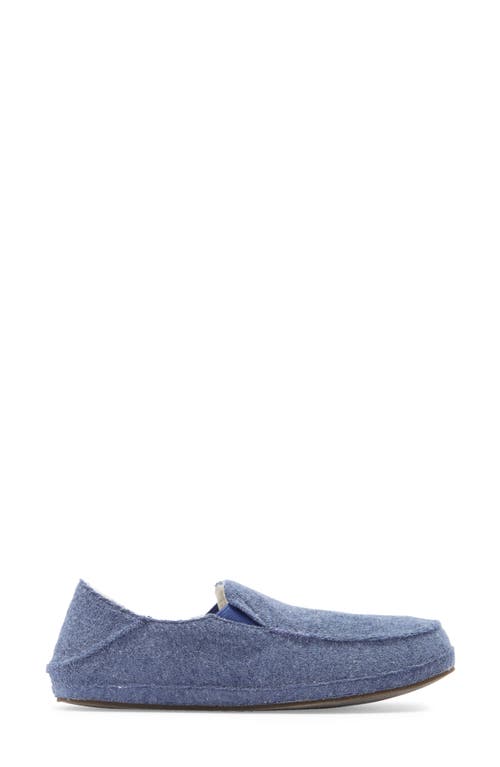 Olukai Nohea Hulu Slip-on Sneaker In Navy/navy