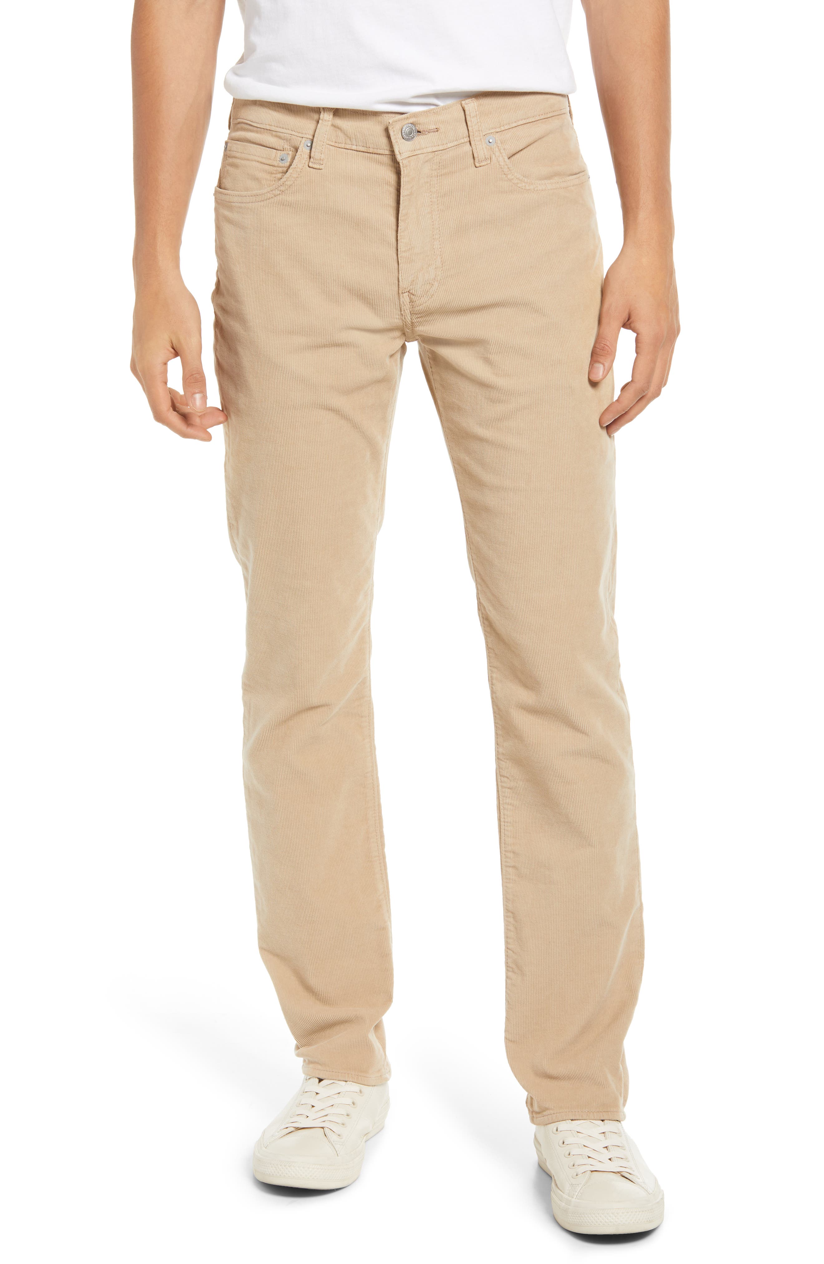 levi beige cords