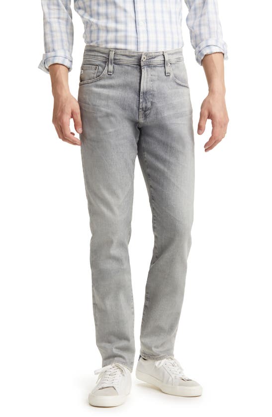 Ag Slim Straight Stretch Jeans In Conquest