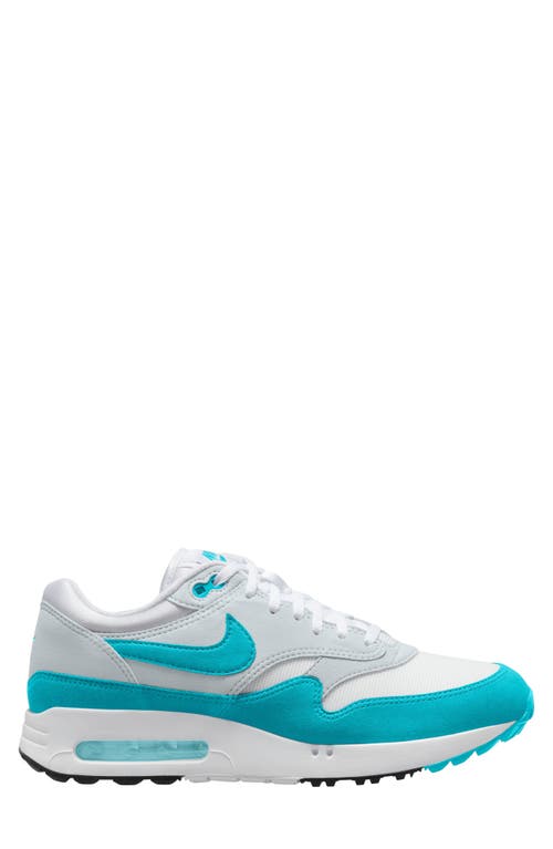 Nike Roshe G Next Nature Golf Shoe in White/Dusty Cactus/Platinum at Nordstrom, Size 8.5