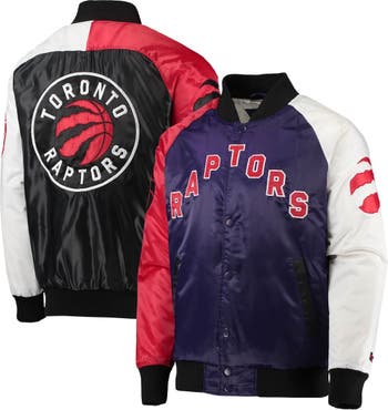STARTER Mens Toronto Raptors Jersey, Black, XXXX-Large