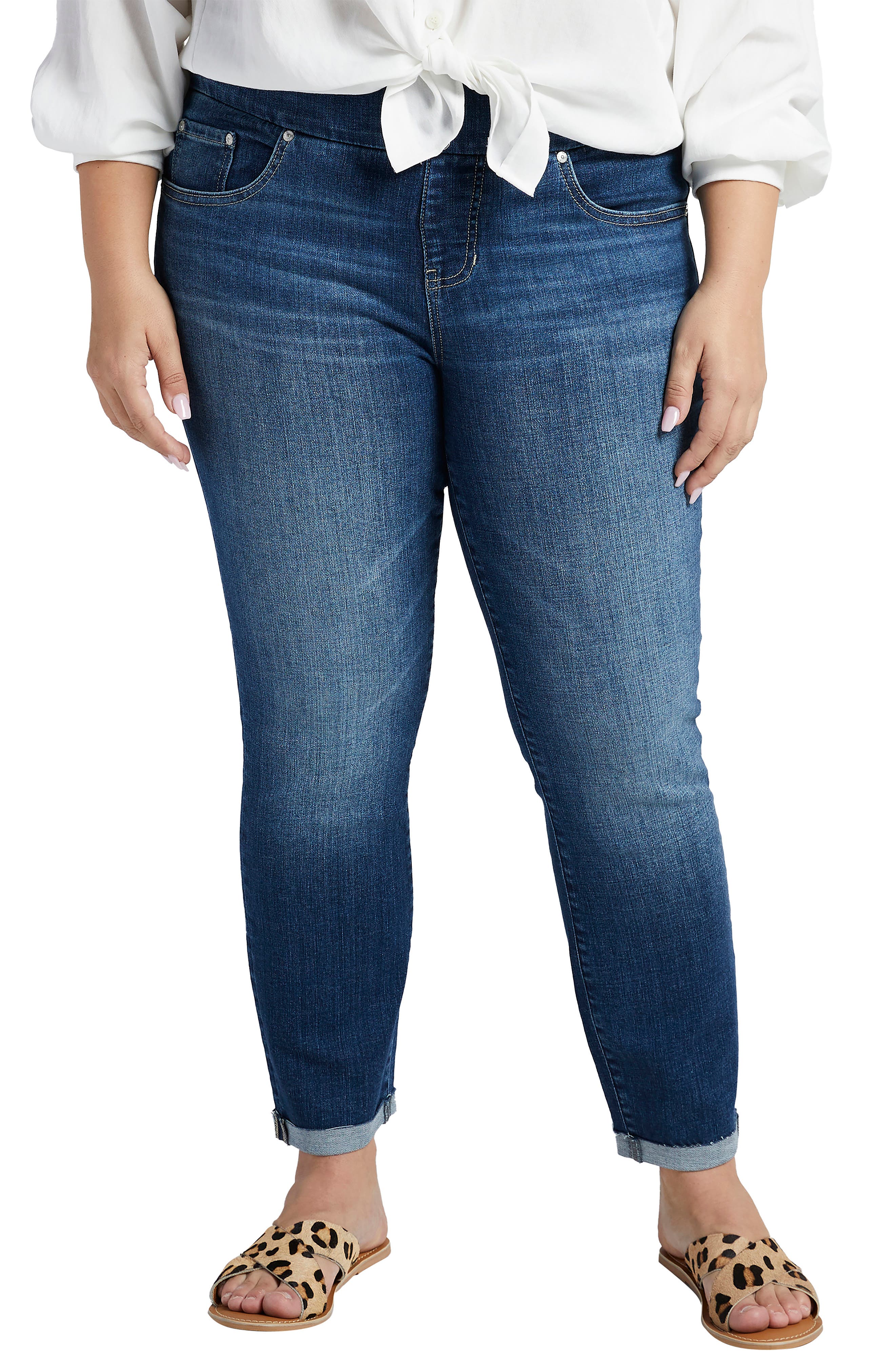 Jag Jeans Amelia Slim Pull-On Jeans 