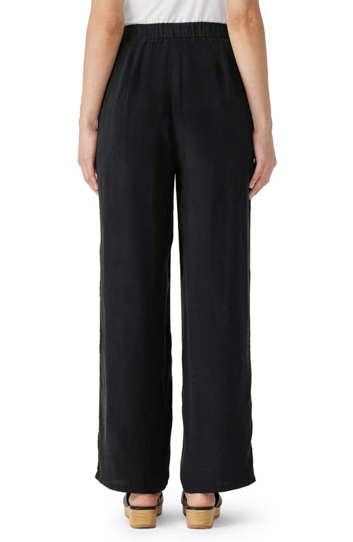 EILEEN FISHER EILEEN FISHER PLEATED WIDE LEG PANTS