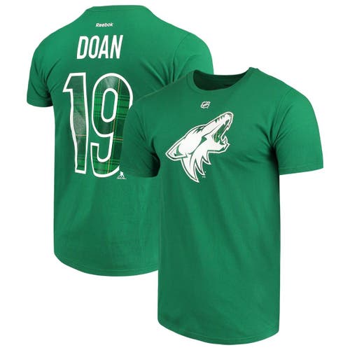 UPC 191026131653 product image for Men's Reebok Shane Doan Kelly Green Arizona Coyotes St. Patrick's Day Name & Num | upcitemdb.com