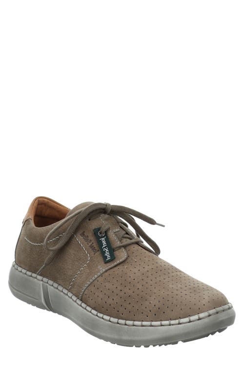 Louis 06 Perforated Sneaker in Taupe