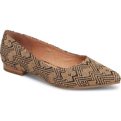 Caslon Luna Pointy Toe Flat- Black