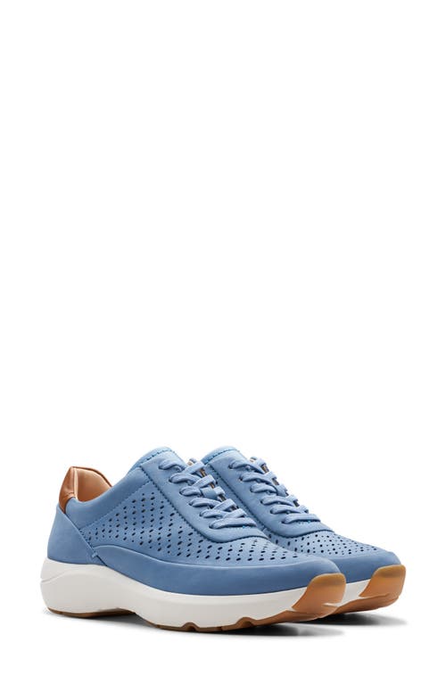 Clarksr Clarks(r) Tivoli Grace Sneaker In Blue Nubuck