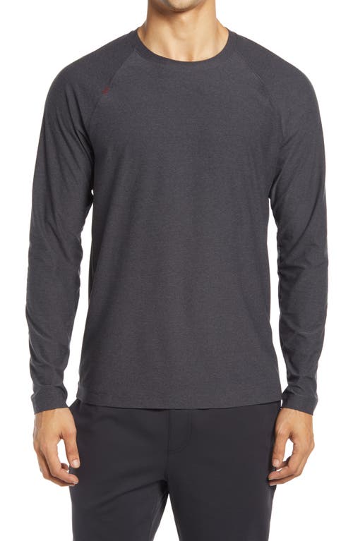 Reign Long Sleeve T-Shirt in Black Heather