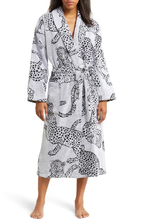 Desmond & Dempsey Print Terry Cloth Robe Jag at Nordstrom,