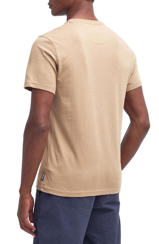 Shop Barbour Tayside Pocket T-shirt In Military Brown