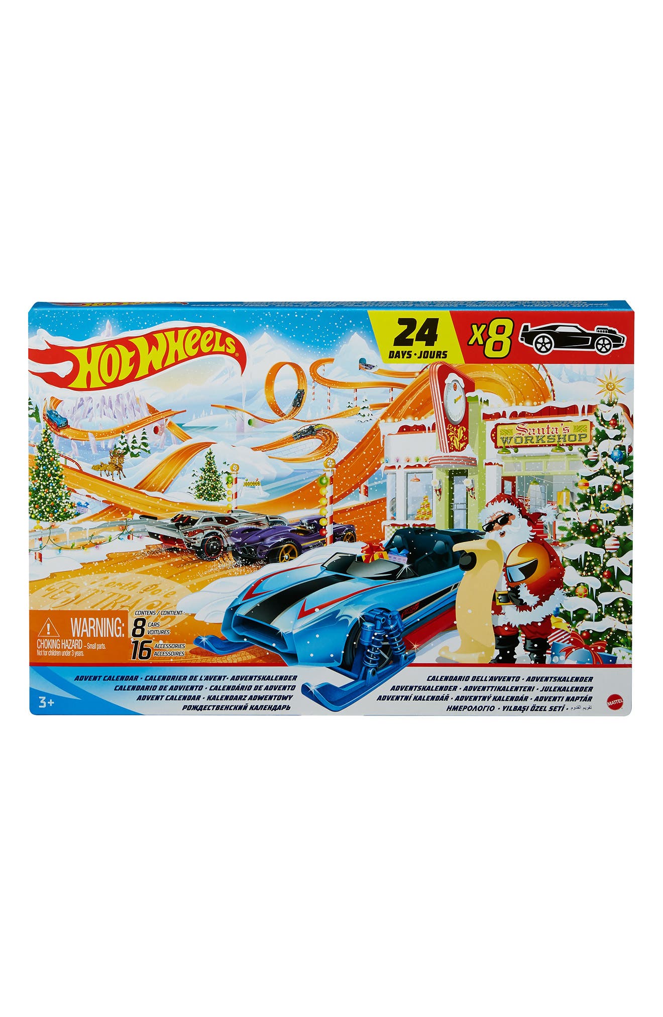 Mattel Hot Wheels(R) Advent Calendar in Multi at Nordstrom