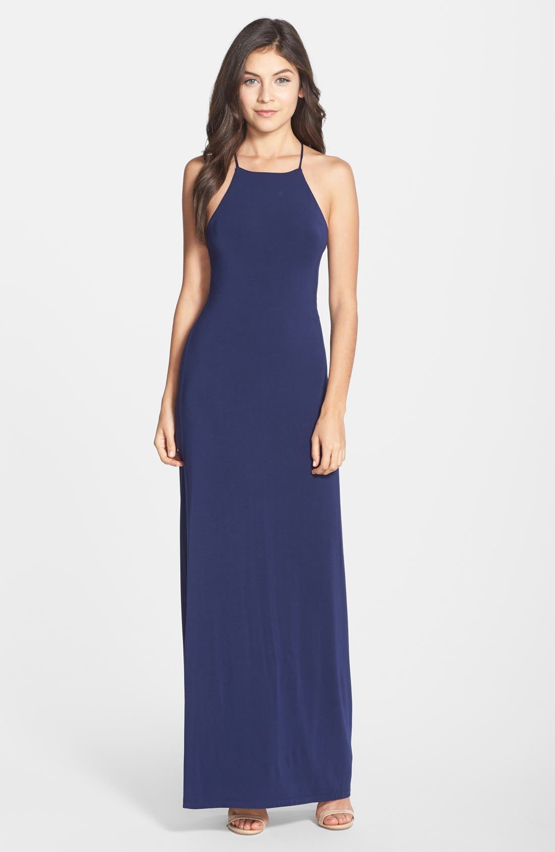 Tart Chantal Strappy Back Jersey Maxi Dress Nordstrom