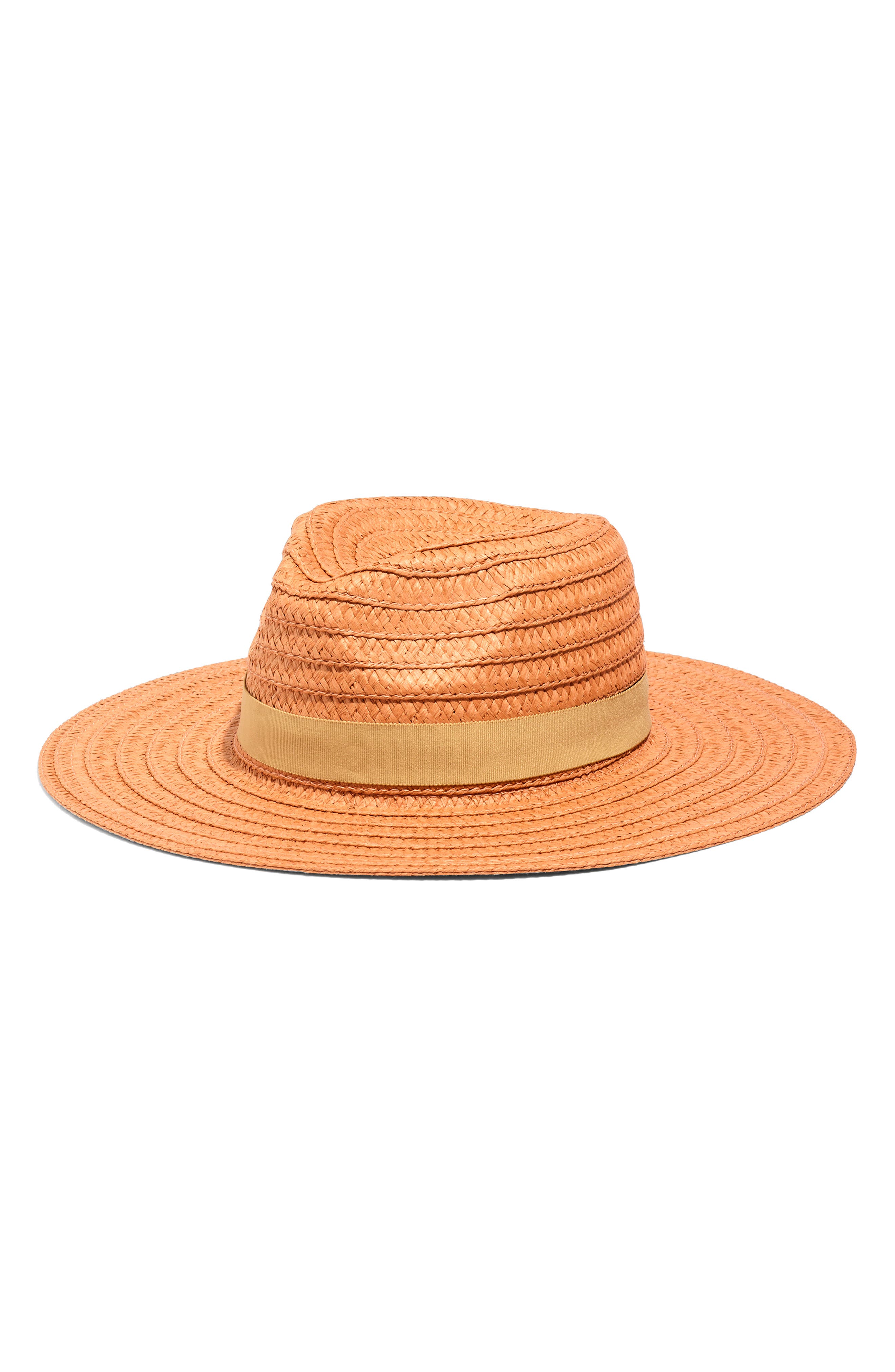 madewell braided straw sun hat