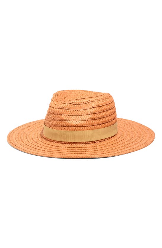Madewell Braided Straw Hat In Light Stone