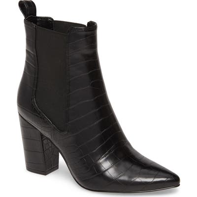 Steve Madden Subtle Snake Embossed Chelsea Boot