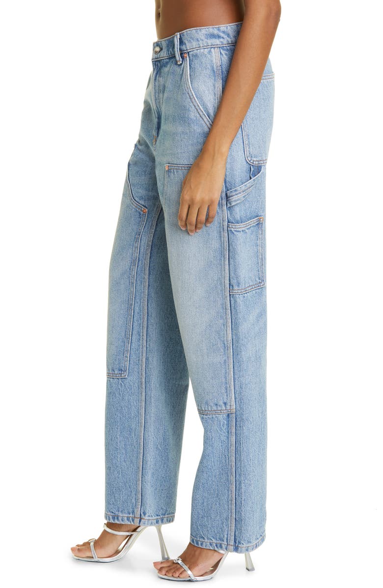 Alexander Wang EZ Slouch Carpenter Straight Leg Jeans | Nordstrom