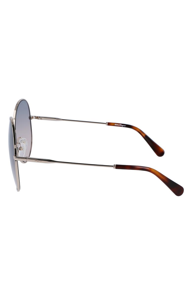 FERRAGAMO 60mm Round Sunglasses | Nordstromrack