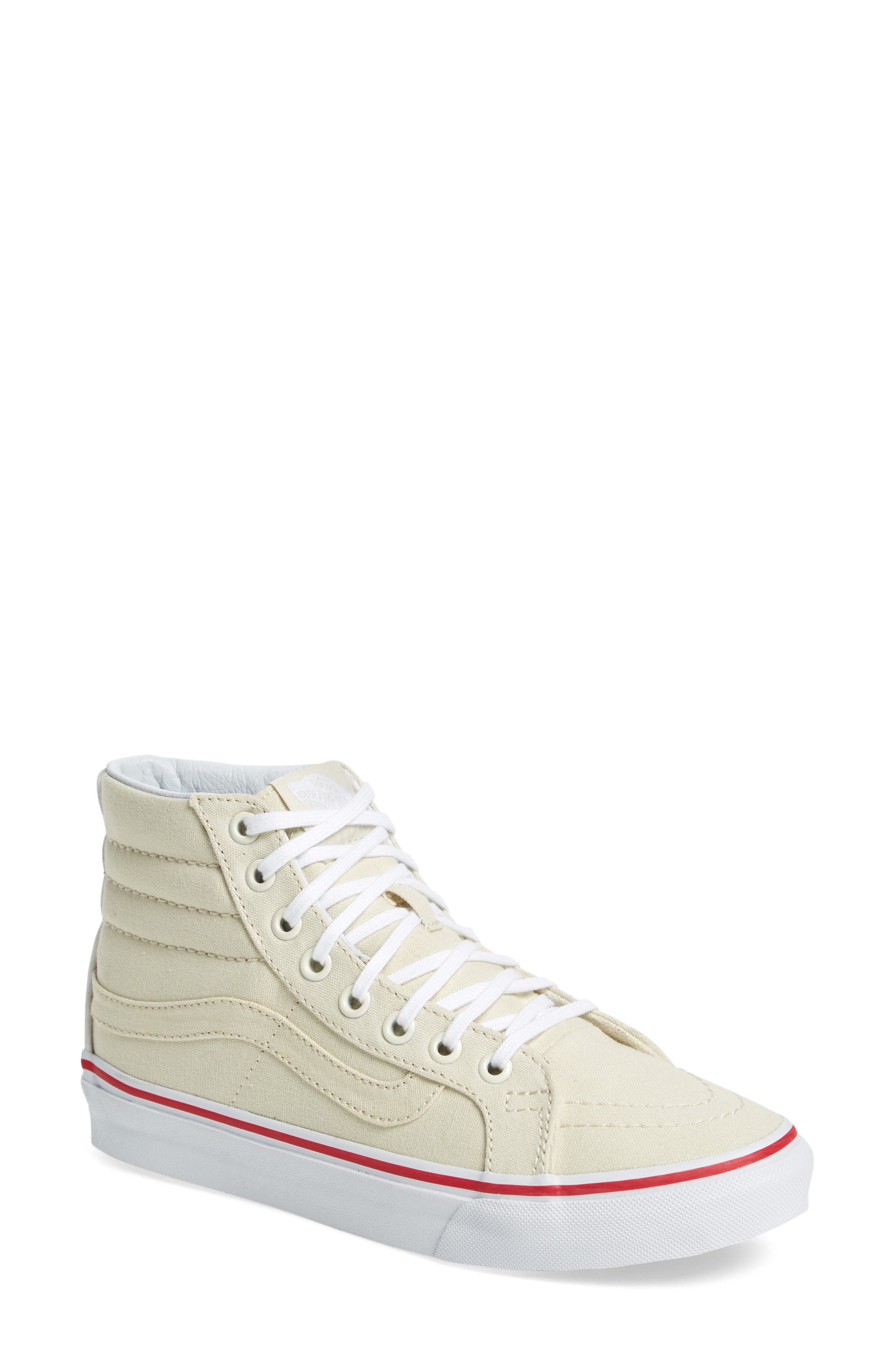 vans slim high top