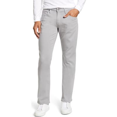 Paige Transcend Federal Slim Straight Leg Jeans, Grey