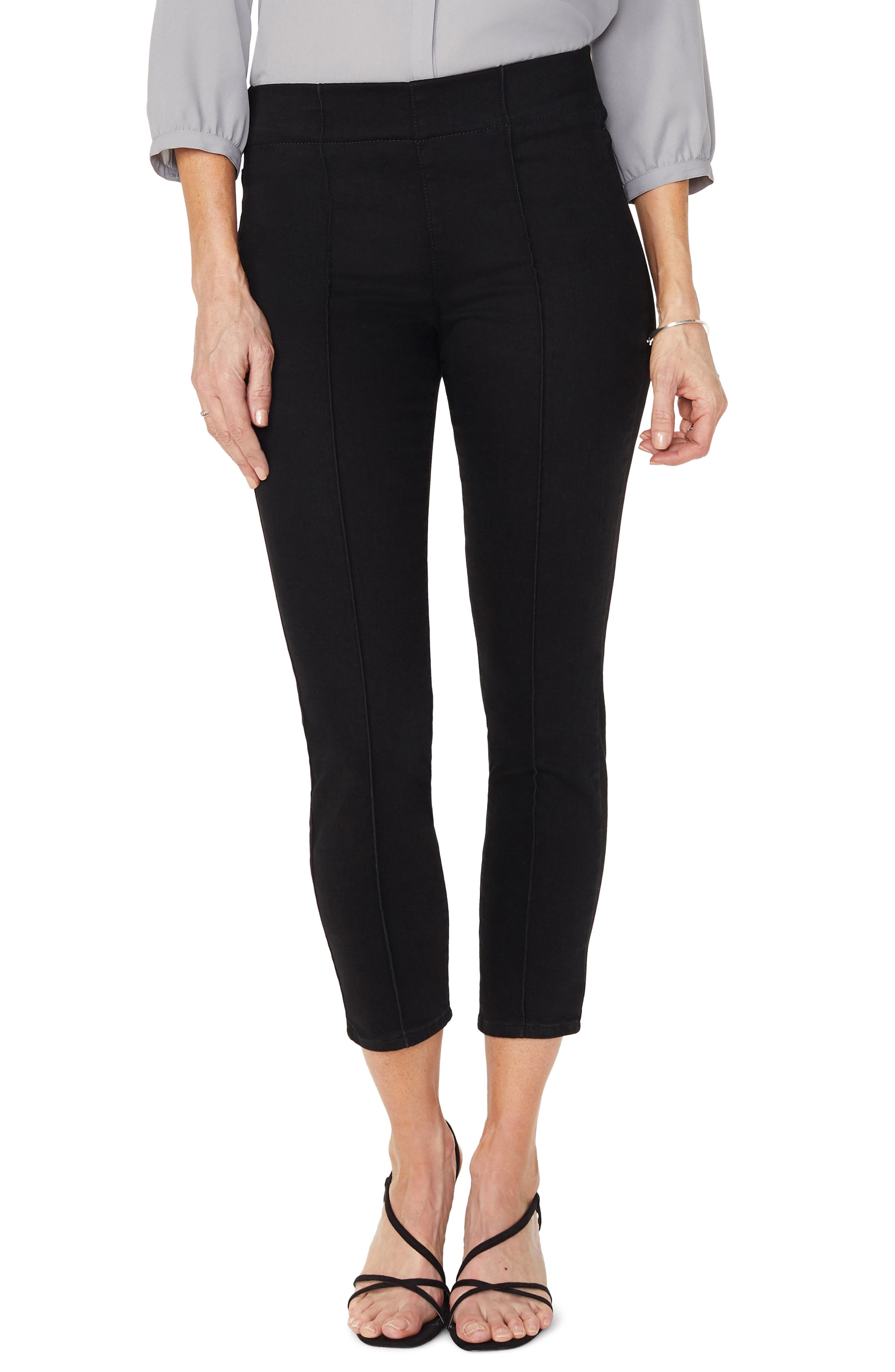 nydj pull on skinny ankle jeans