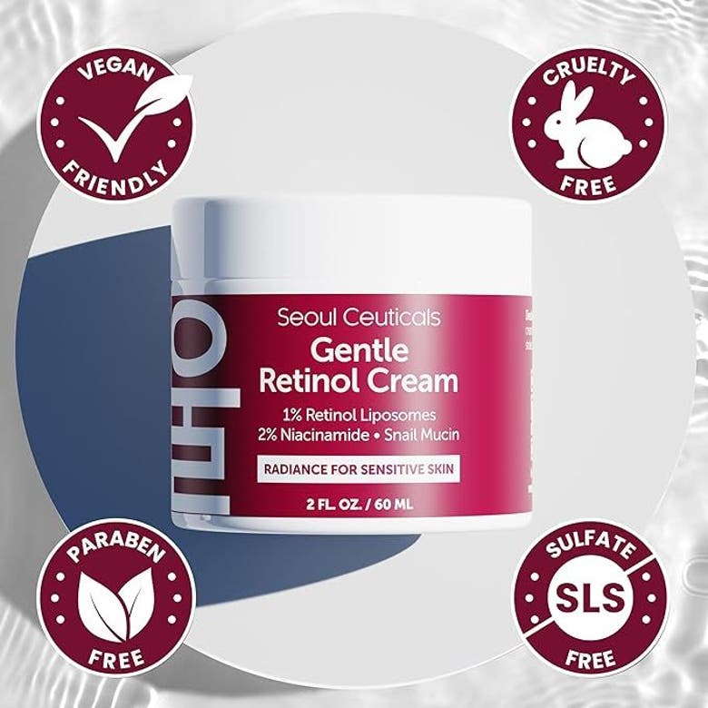 Seoul Ceuticals Korean Skincare Retinol Night Cream In Clear